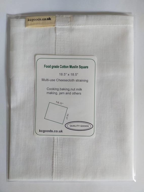 Muslin Cloth Straining Jam Spices Jelly 100 Cotton Square Etsy UK