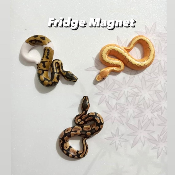 Customizable Ball Python Miniature Figure Sculpture Necklace
