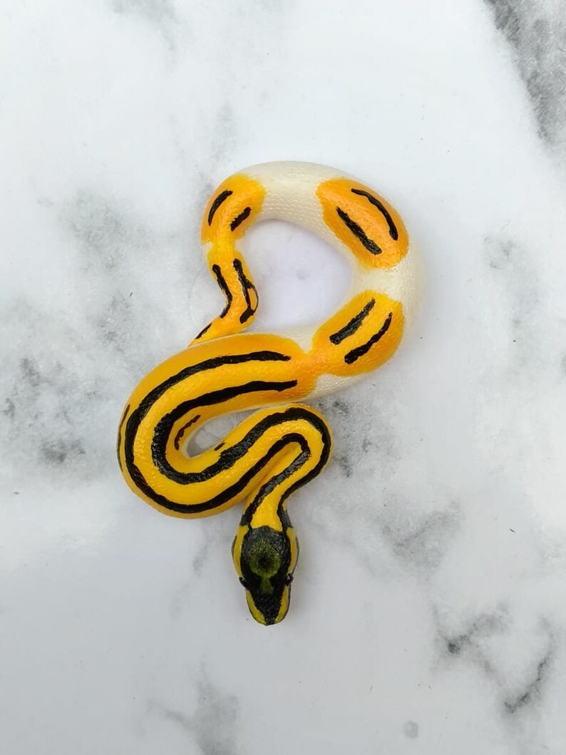 Customizable Ball Python Miniature // Ball Python Figure // | Etsy