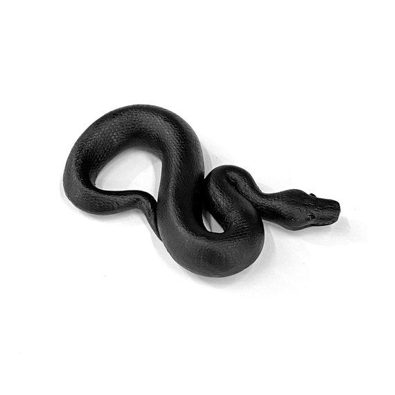 Black Pastel Ball Python Miniature // Figure // Ball Python 