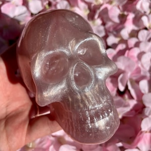 Resin Skull Figure, Head Sculpture Decor