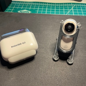3d PRINT Insta360 Go Original Case, Case Only No FPV mount, STL, Action Case, Digital File, 3d print file, fusion 360
