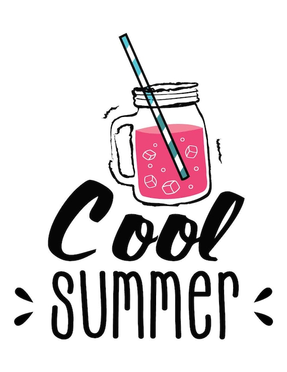 SUMMER VIBES, Cool Summer, Summer Time, Summer, Cricut Files