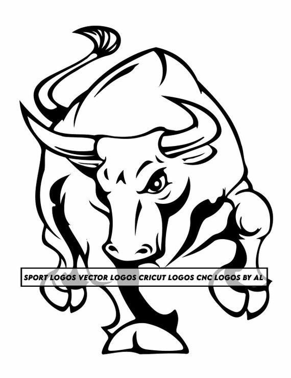 SPORTS Bull Svg Sports Bull Svg Logo Svg Sports Svg Toon - Etsy Norway