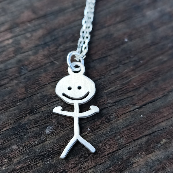 Funny Doodle Necklace Etsy