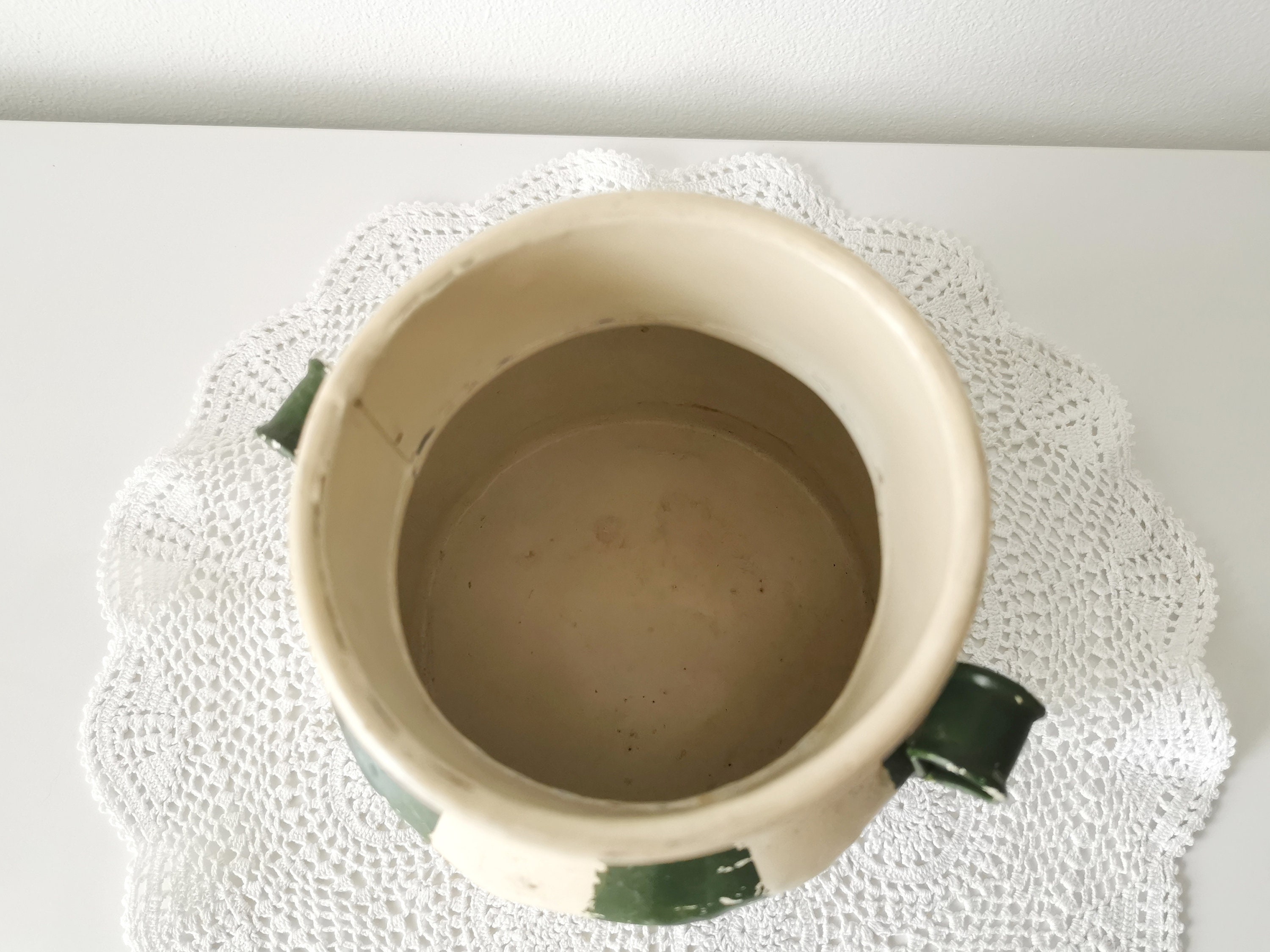 Vaso In Latta Zincata Stile Shabby Chic: Brocca Vintage Grigia Per Fiori E Piante, Decorazione Rustica Per Casa E Ufficio (H16 Cm)