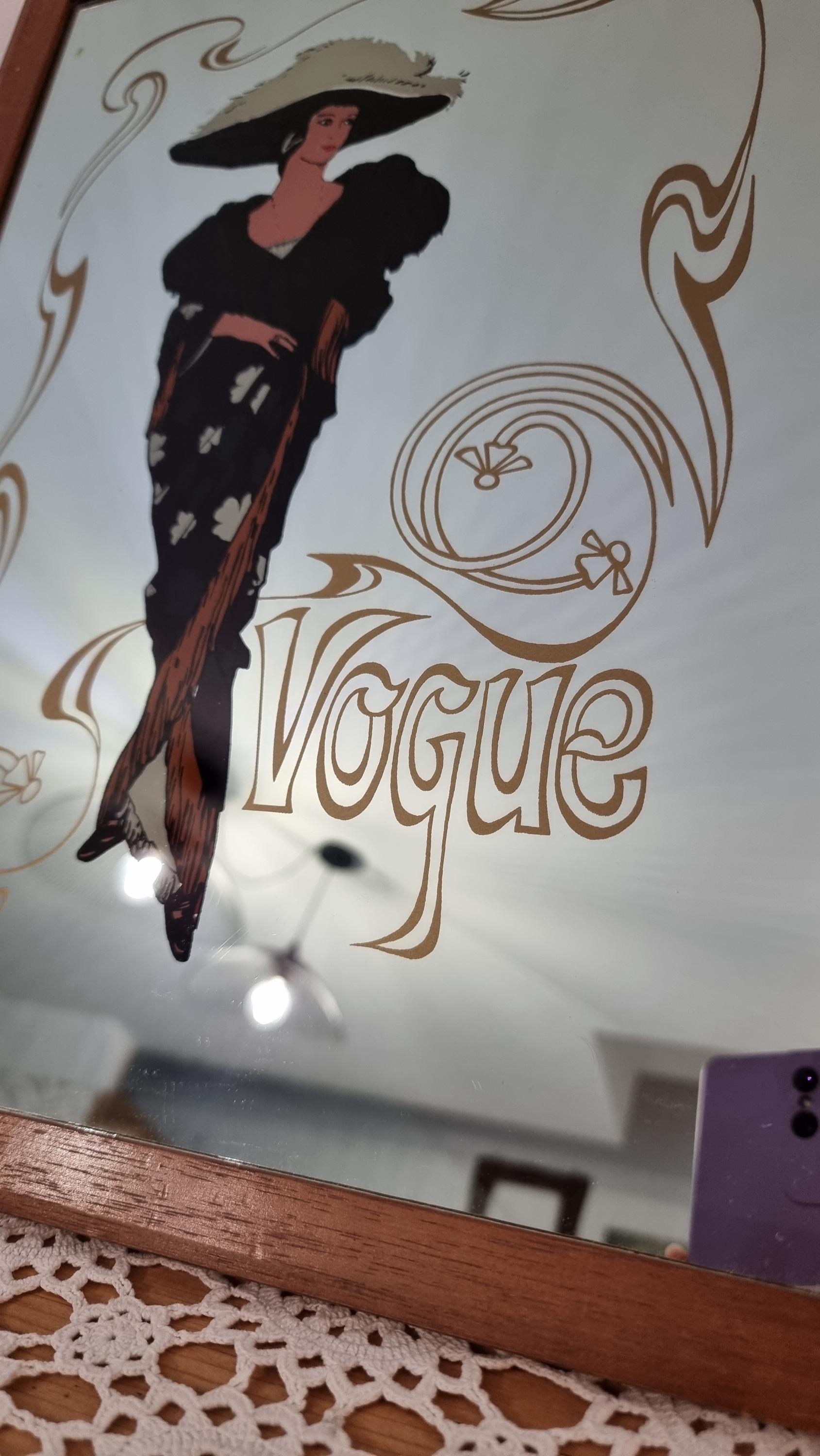 VOGUE Mirror - Advertising Mirror - Etsy