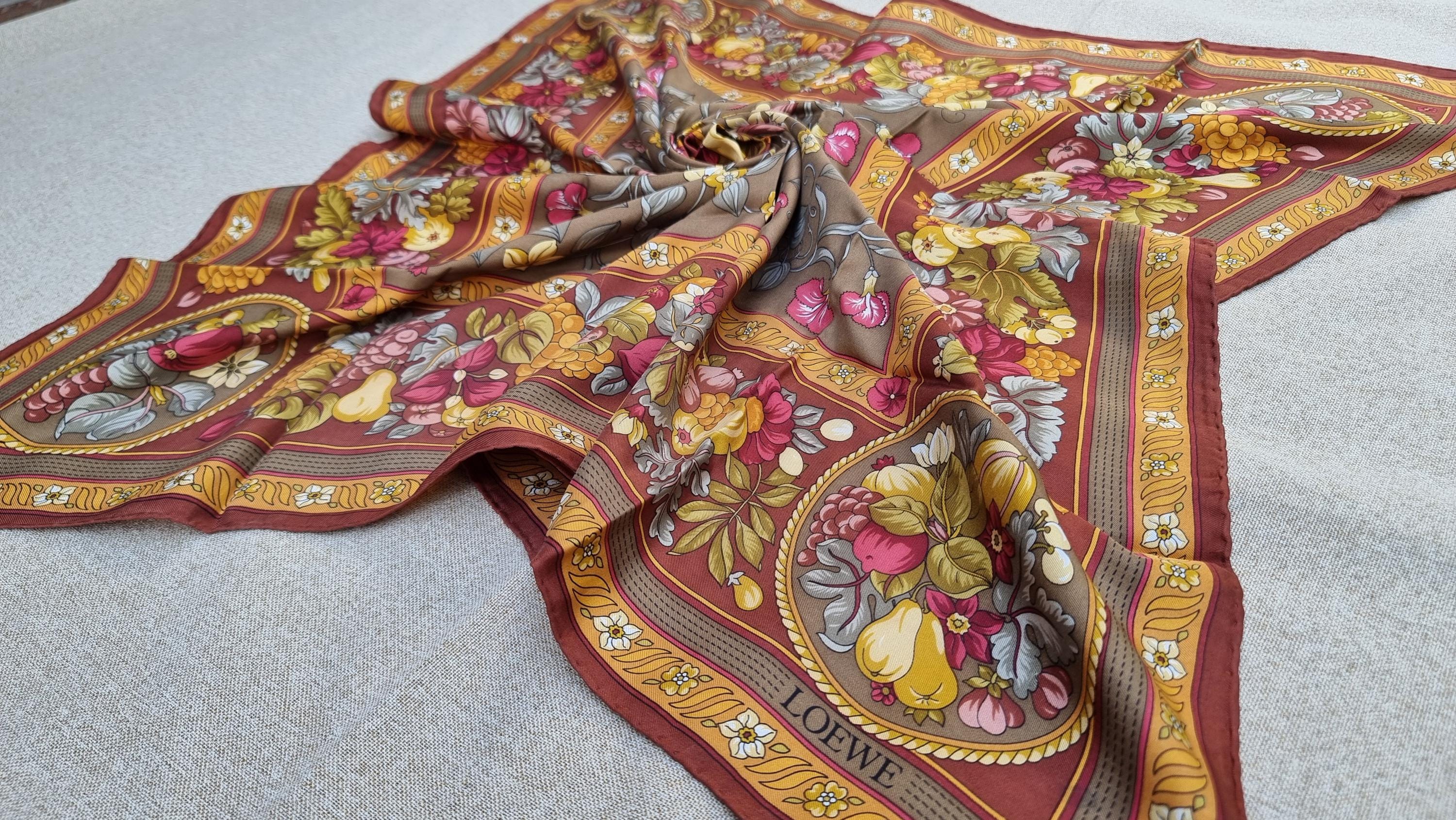 Loewe Silk Scarf - Etsy