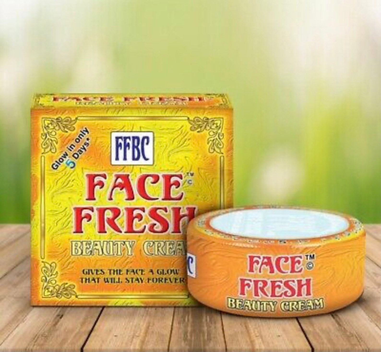 Face Fresh Beauty Cream Original skin whitening anti-aging | Etsy