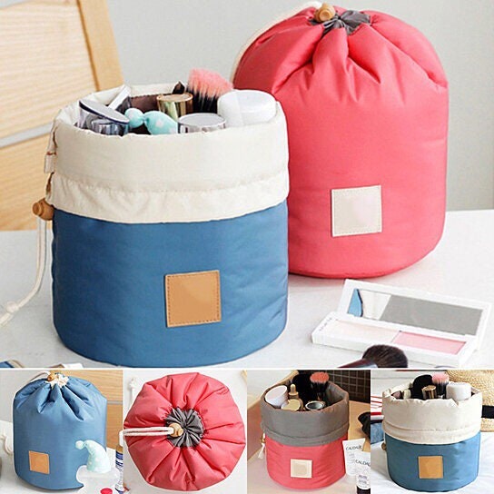 Barrel Cosmetics Bag Etsy
