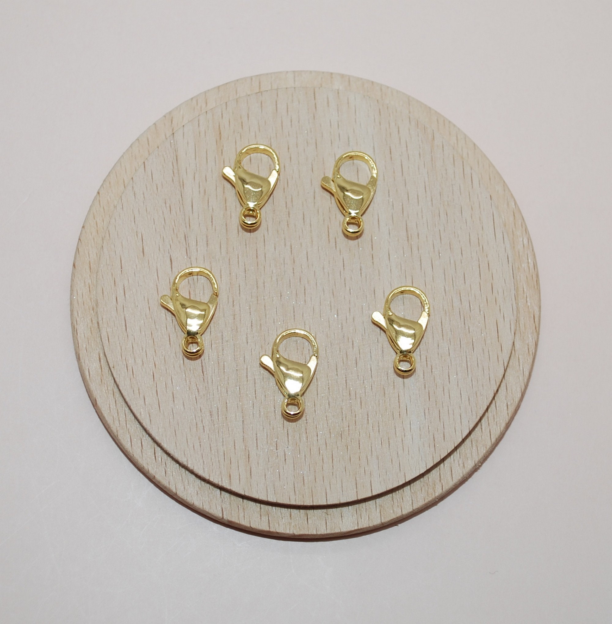 Lot De 463 Fermoirs Et Mousquetons Dorés/argentés – Pour Bijoux, DIY Et Créations