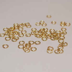 Lot De 400 Anneaux De Jonction Argentés 4mm - Ouverts, Non Soudés - Idéal Pour La Création De Bijoux Et Bricolage
