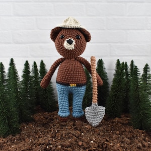 Ranger Bear - Crochet Pattern PDF - Digital Download