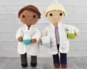 Scientist - Crochet Pattern PDF - Digital Download