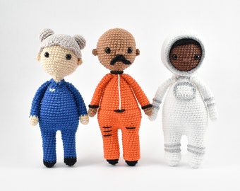 Astronauts - Crochet Pattern PDF - Digital Download