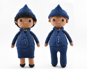 Airman - Air Force - Crochet Pattern PDF - Digital Download