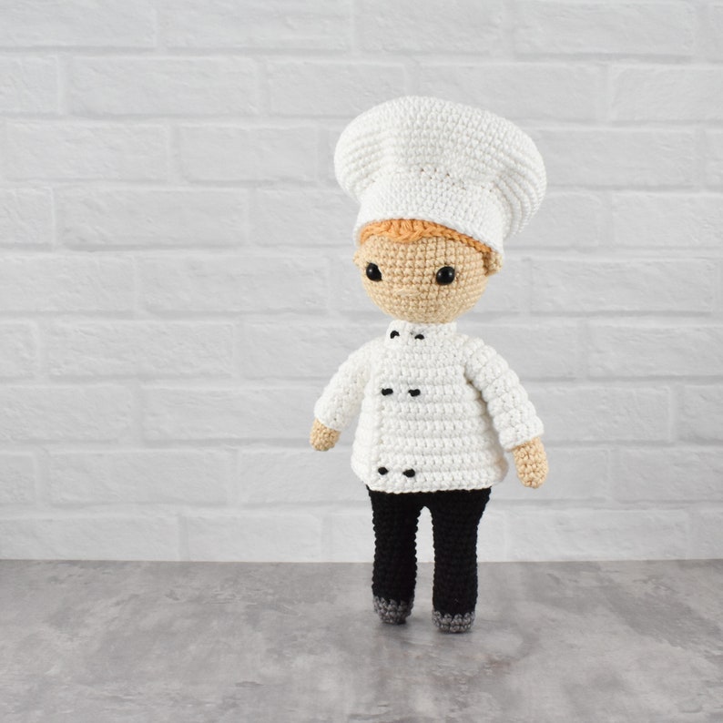 Chef Crochet Pattern PDF Digital Download image 3