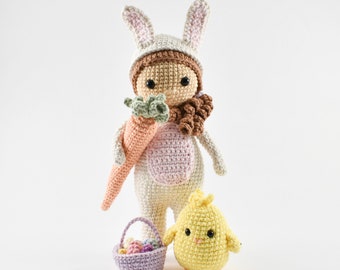 Easter Bunny  - Crochet Pattern PDF - Digital Download