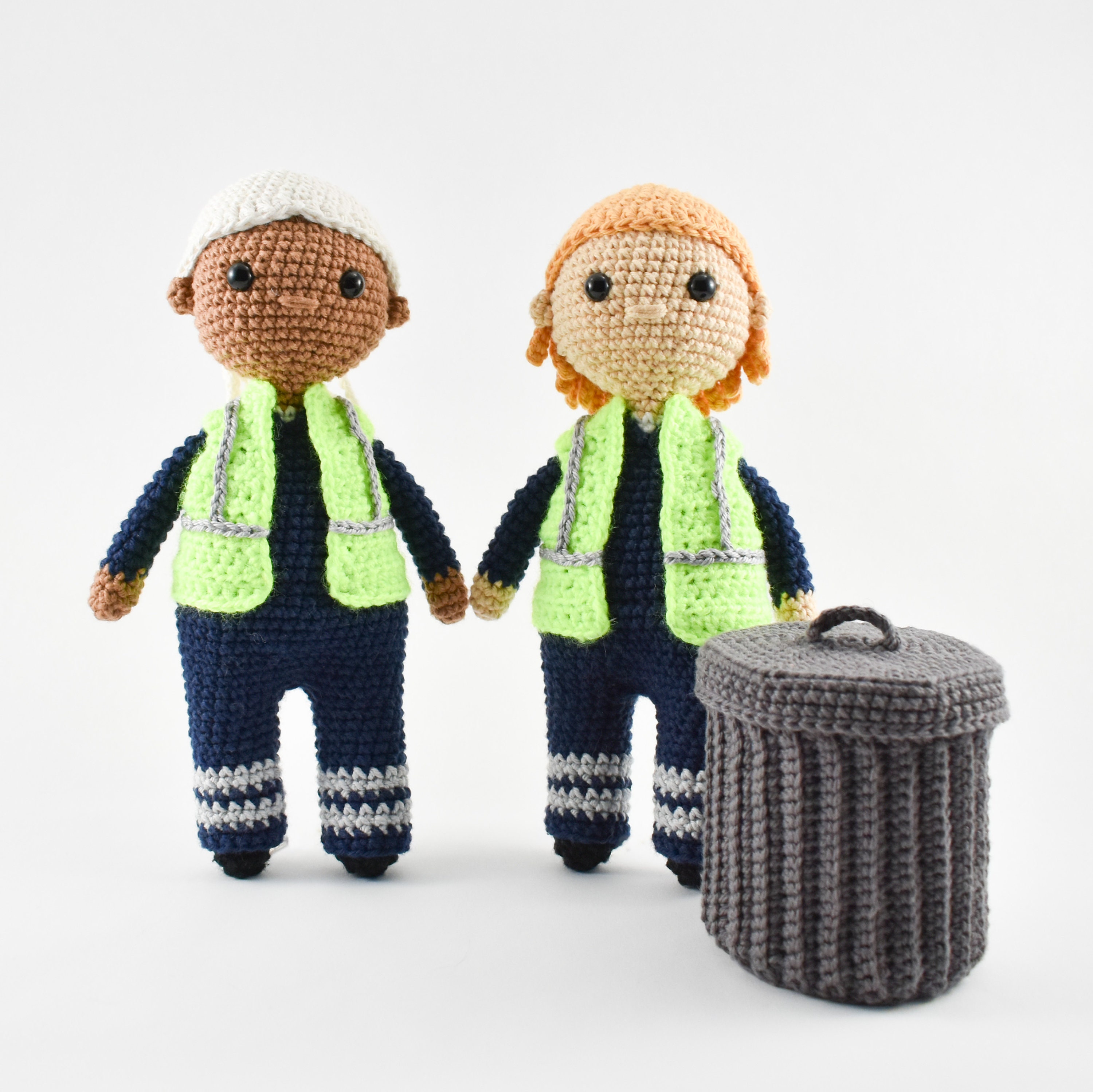 Garbage Collector - Crochet Pattern PDF - Digital Download