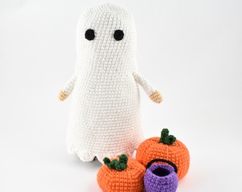 Halloween Ghost Costume - Crochet Pattern PDF - Digital Download