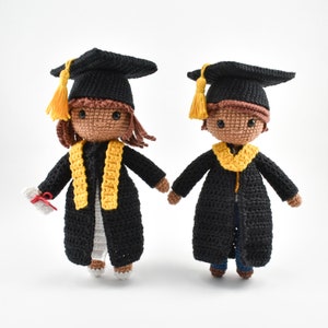 Graduación - Patrón de crochet en PDF - Descarga digital