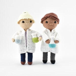 Scientist - Crochet Pattern PDF - Digital Download