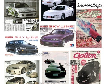 cars posters set of 8 modern car prints y2k