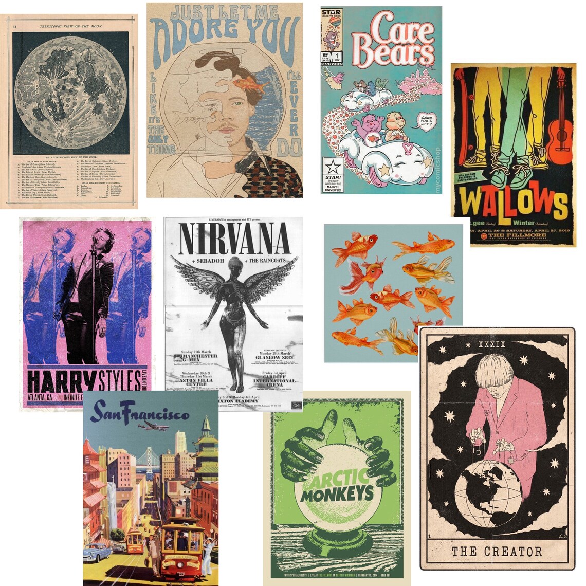 Vintage Posters Etsy UK
