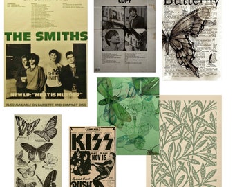 fairy grunge posters , vintage prints