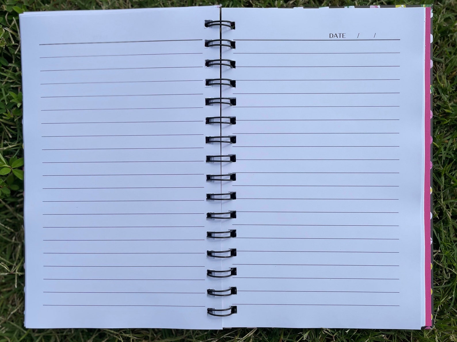 Polka Dot Journal Notebook Multi Color 8.5 X 5.5 Etsy