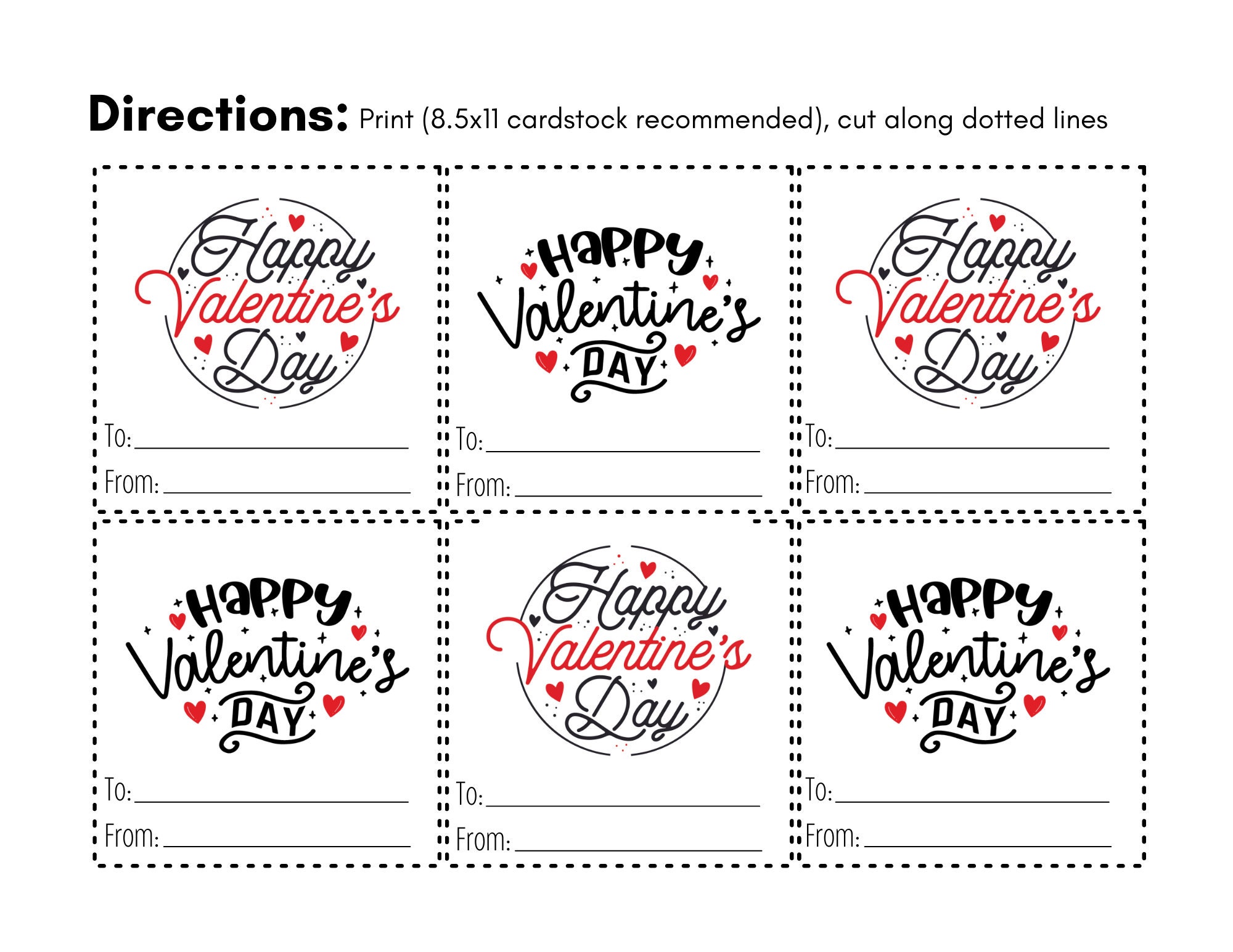 happy-valentine-s-day-printable-cards-circular-color-etsy for Free Printable Printable Valentines Day Card Happy Valentine's Day Printable Cards Circular Color - Etsy for Free Printable Printable Valentines Day Card
