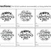 Happy Valentine's Day Printable Cards Circular Black and White - Etsy