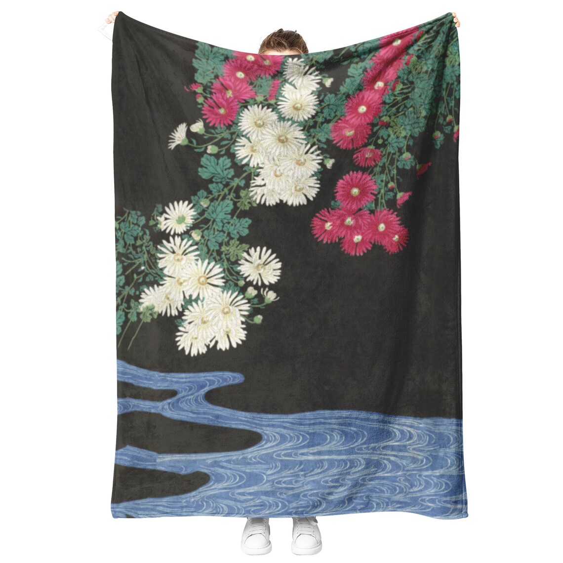 Ohara Koson Japanese Art Fleece Blanket Japanese Art Lover Etsy