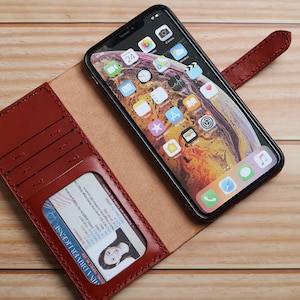 Funda de cuero tipo billetera con tapa para Google Pixel 9a,9 Pro XL,9 Pro,8a/8/8 Pro/7a/7 Pro/7 6a 6 PRO/5a 5G, cosida a mano, personalizada, color castaño