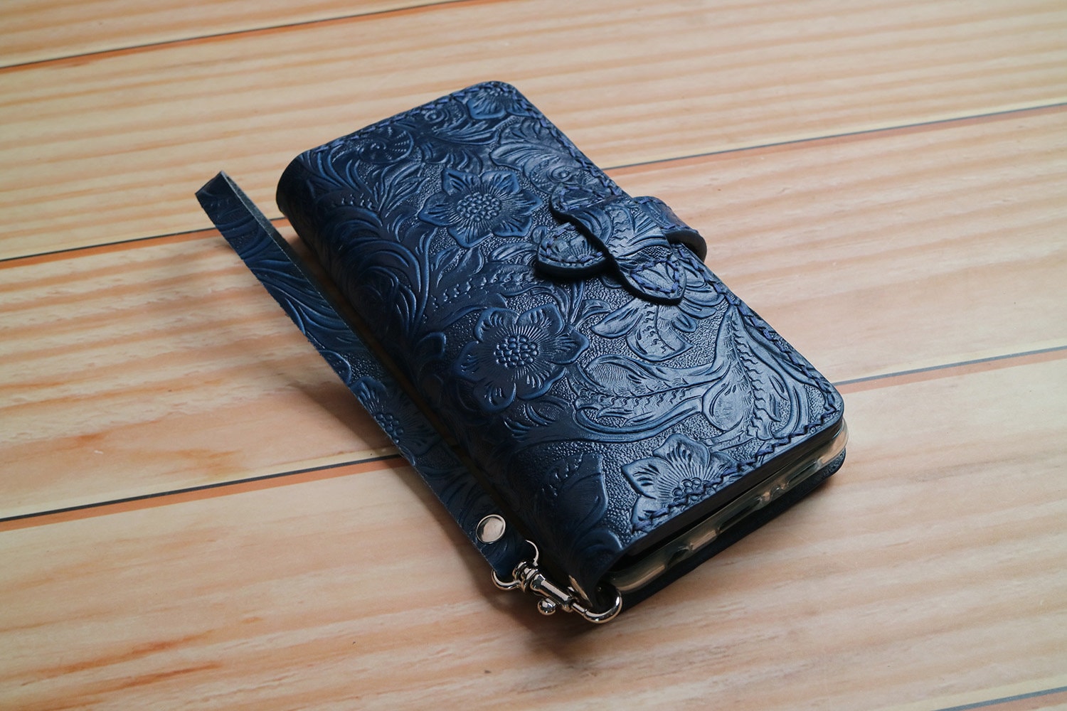 Upcycled Louis Vuitton iPhone 12 wallet phone case – Phone Swag