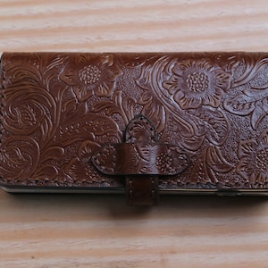 Custodia portafoglio in pelle personalizzata gratuita per Samsung Galaxy A56 A36 A06 5G A16 5G A55 A35 A15 A25/A05s da uomo e da donna, con porta carte, color cioccolato