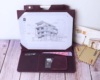 Personalized Leather Supernote A5 X2 Manta Cover, A6 X Case, A6 X2