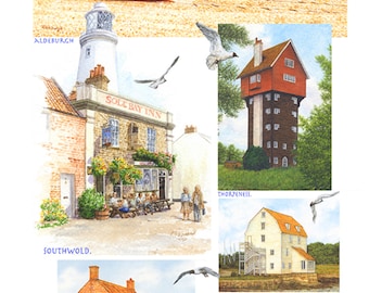 A6 Notebook, Suffolk Coast