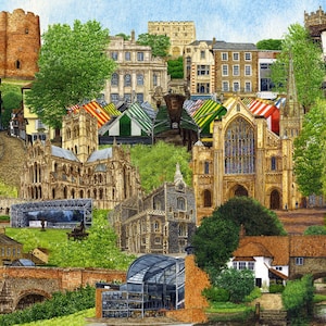 1000 piece Norwich Montage Jigsaw