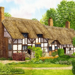 1000 piece Anne Hathaway&#39;s Cottage Jigsaw