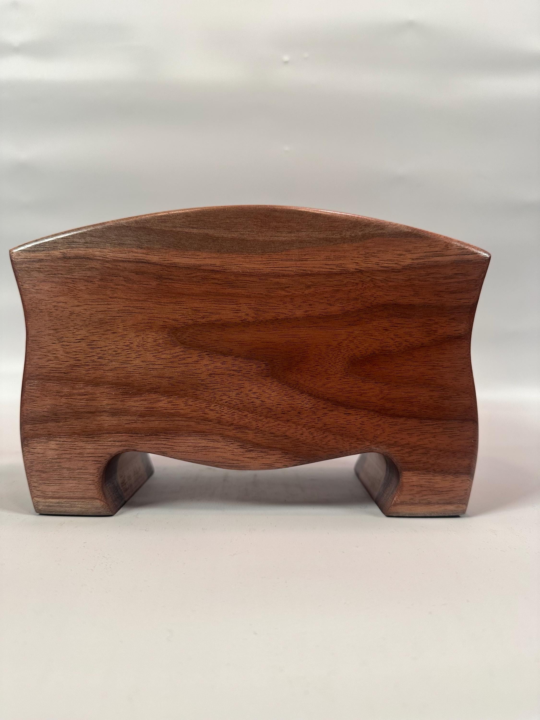 Blue Epoxy Inlay Jewelry Box: Black Walnut & Maple Bandsaw Box - Etsy