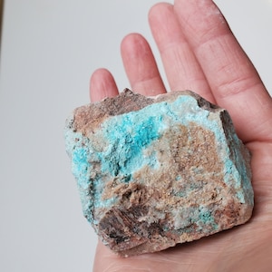Aurichalcite and Hemimorphite Specimen from Azure Ridge, Clark County Neveda | Mineral Specimen US