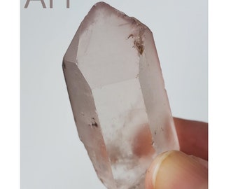 RARE Pink Lithium Point from Minas Gerais, Brazil | Rough Crystal Specimen