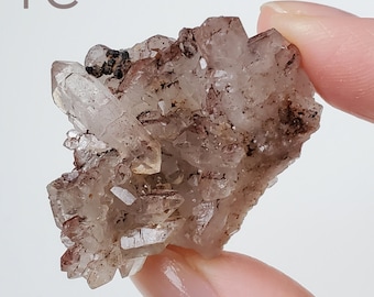 Pink Lithium Cluster from Minas Gerais, Brazil | Raw Crystals | Natural Quartz Specimen
