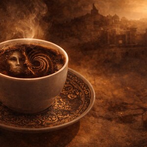 Koffielezing Plovdiv | Turkse koffiewaarzeggerij | Online Tasseografielezing | Persoonlijke paranormale boodschap | Directe levering