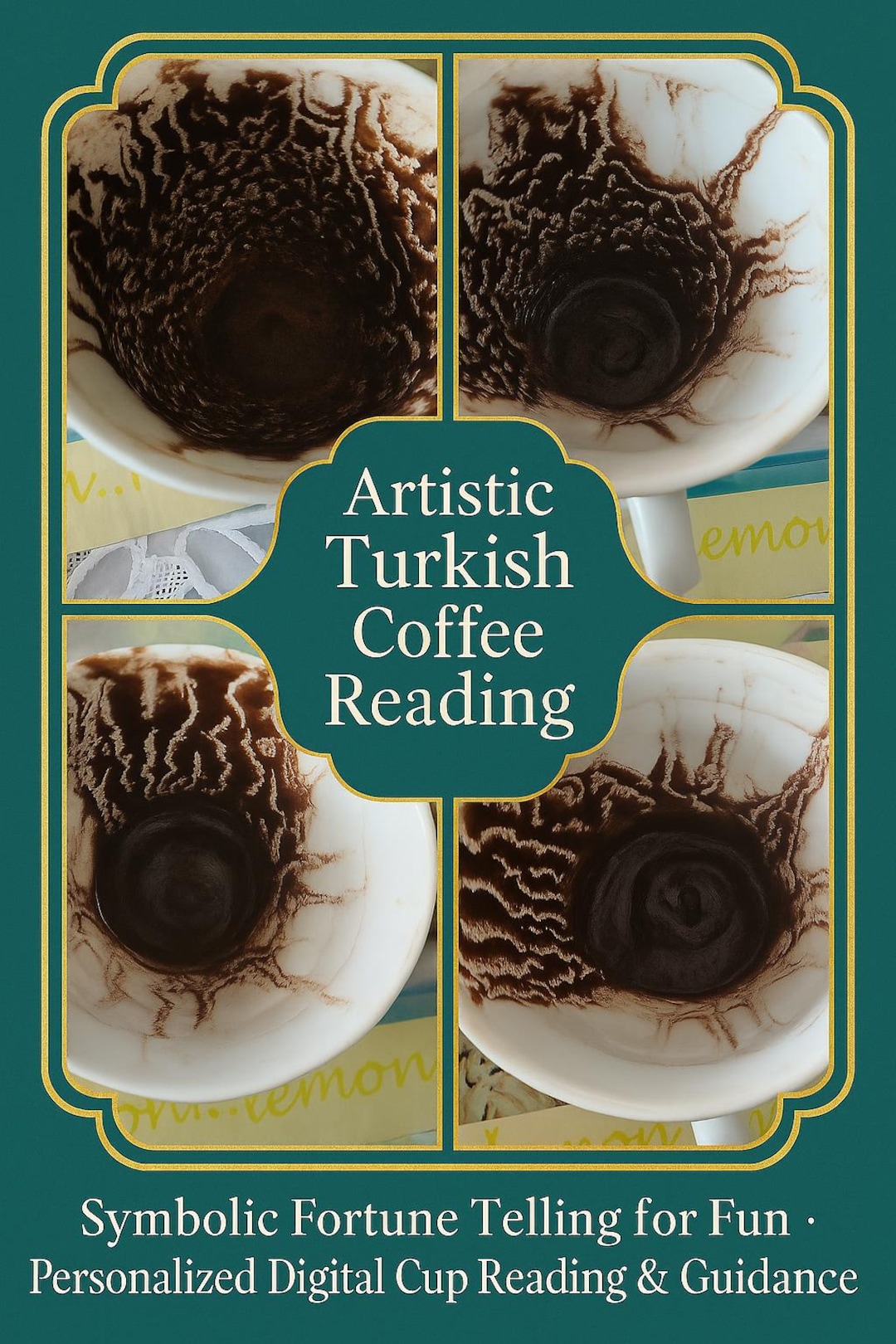 Artistic Turkish Coffee Reading | Symbolic Fortune Telling for Fun ...
