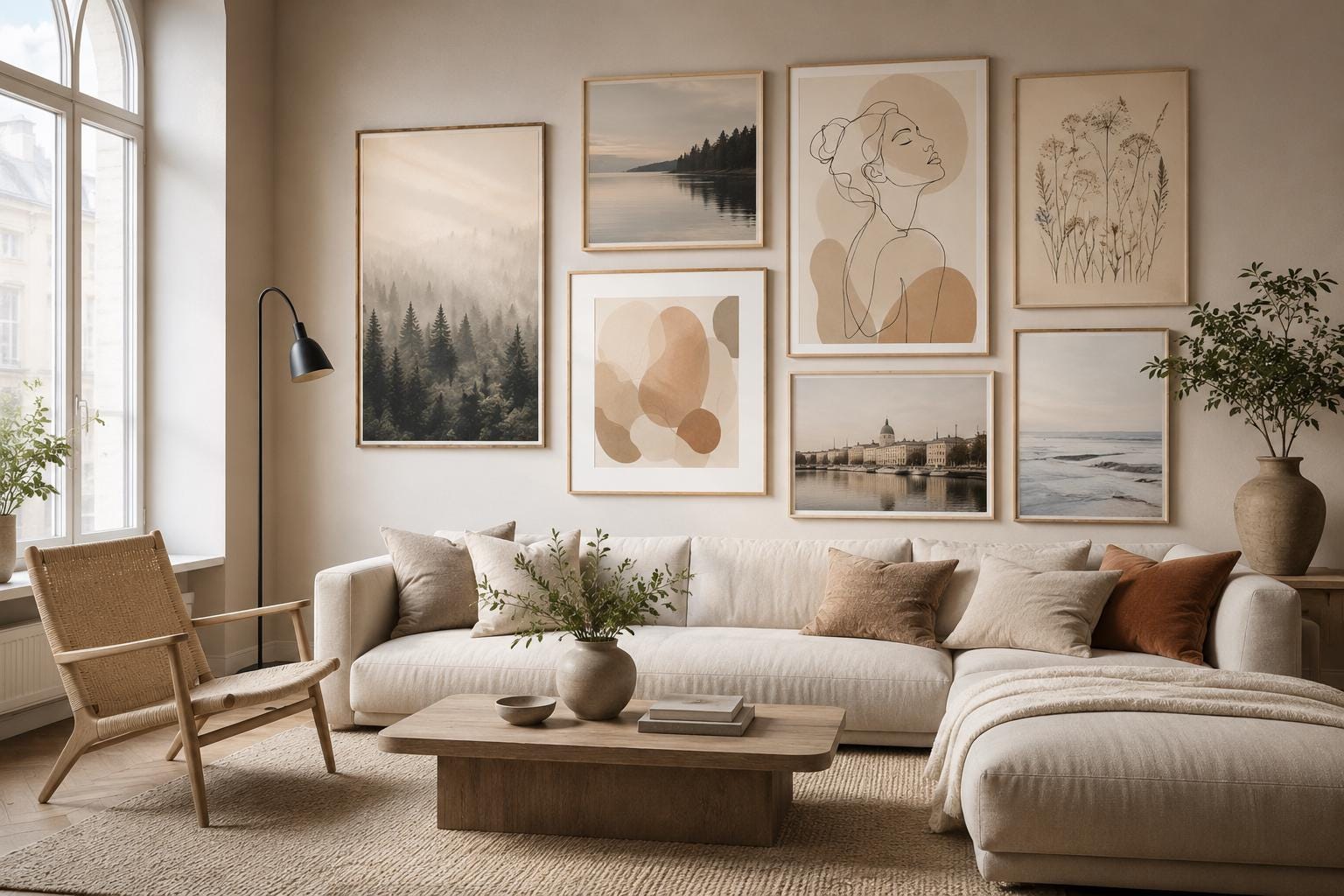 Aesthetic poster set