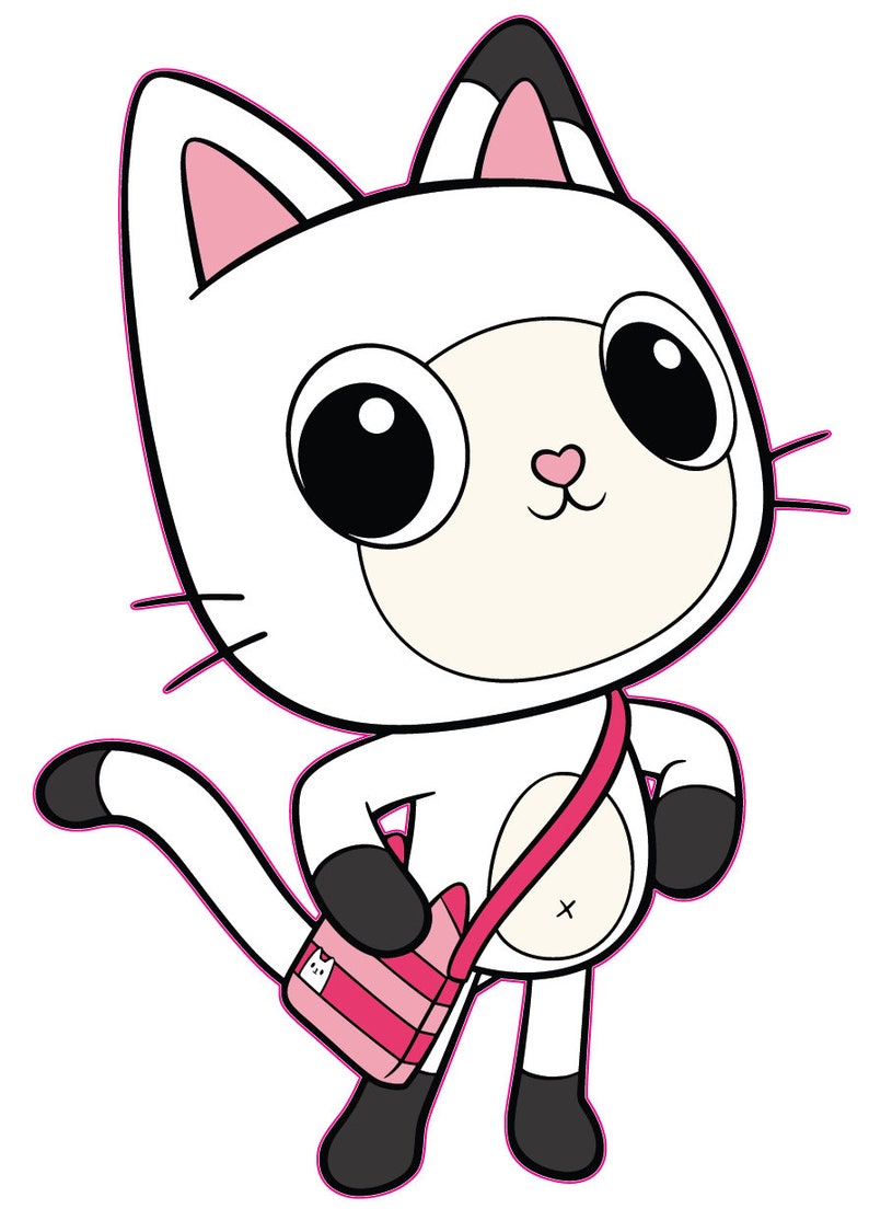 Vinyl Decals Gabby's Dollhouse Etsy