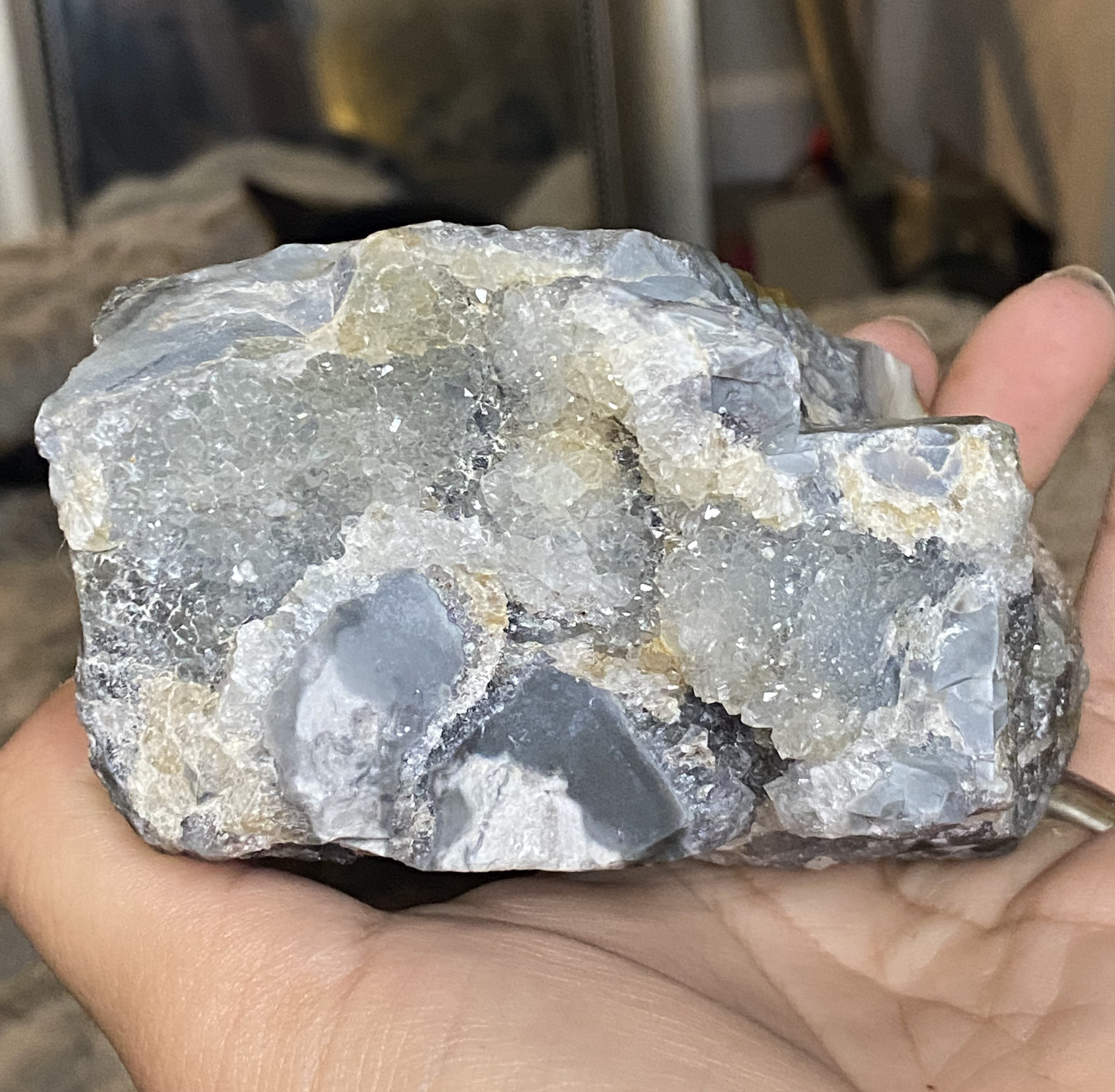 Showstopping Ohio Flint with Stunning Quartz and Unique Etsy