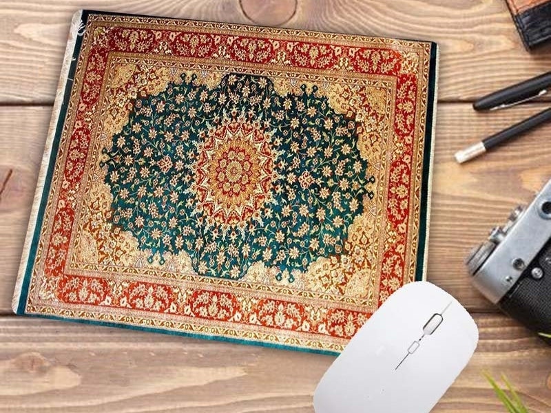 Persian rug mousepads Persian rug mouse pad Persian mouse Etsy